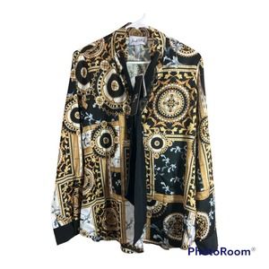 New Joseph Ribkoff Baroque Inspired Blouse Size 10